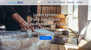 Laptops Now Website Design and Development
