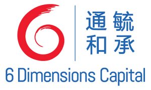 6 Dimensions Capital Logo Design